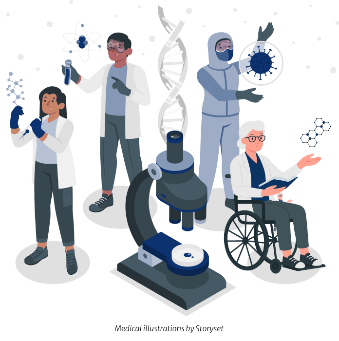 Ilustração de especialistas e pesquisadores da UFPI